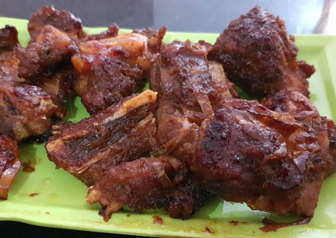 Mudah Banget Masakan Resep Iga bakar teflon