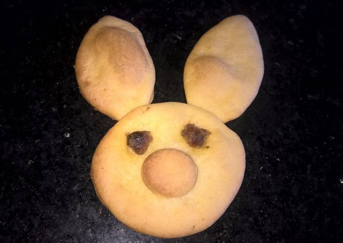 C mo cortar carita de conejo con masa de galletas Receta de el.sa