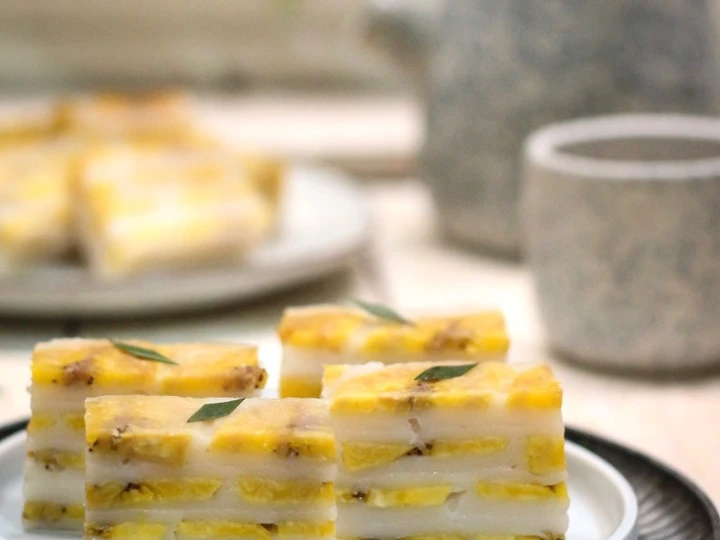 Langkah Mudah untuk Membikin Resep Kue Nagasari (versi loyang) yang Bisa Manjain Lidah Anti Ribet, Menggugah Selera