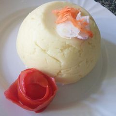 A picture of Mashed potatoes.