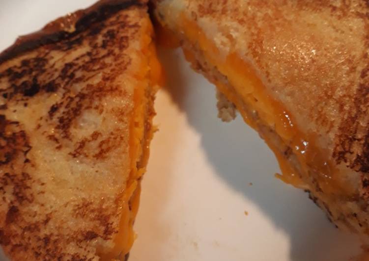 Recipe of Any-night-of-the-week My Triple Grilled Cheese Sandwich