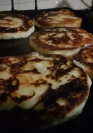 Una foto de Arepas de yuca