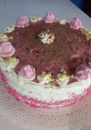 Una foto de Torta fácil cumple