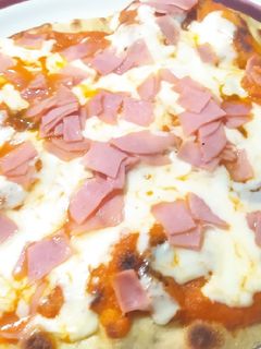 Una foto de Pizza de sartén