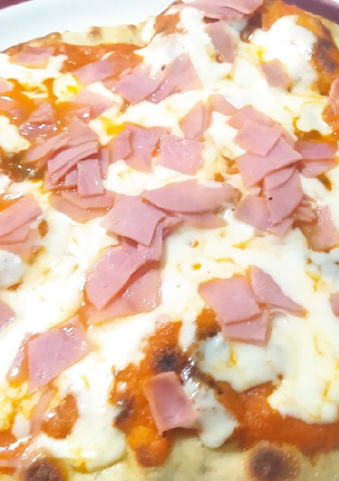 Una foto de Pizza de sartén
