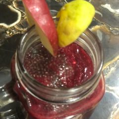 A picture of Beet root Smoothie.