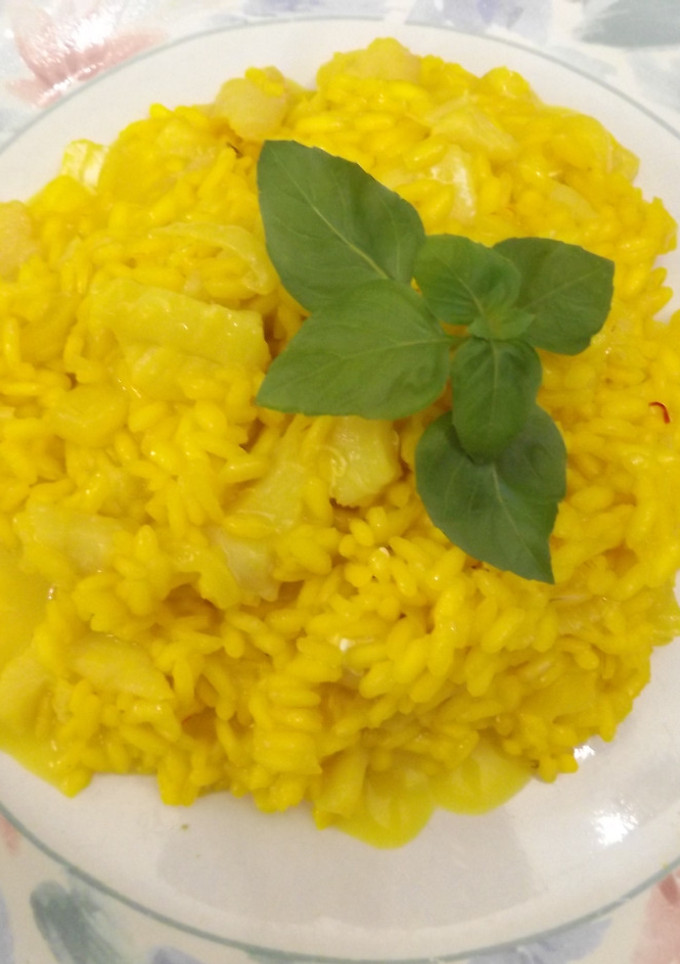 Una foto de Risotto de bacalao