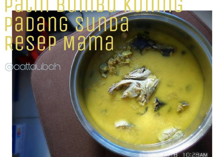 Bagaimana mengolah Patin Bumbu Kuning Padang Sunda Resep Mama, Bikin Ngiler