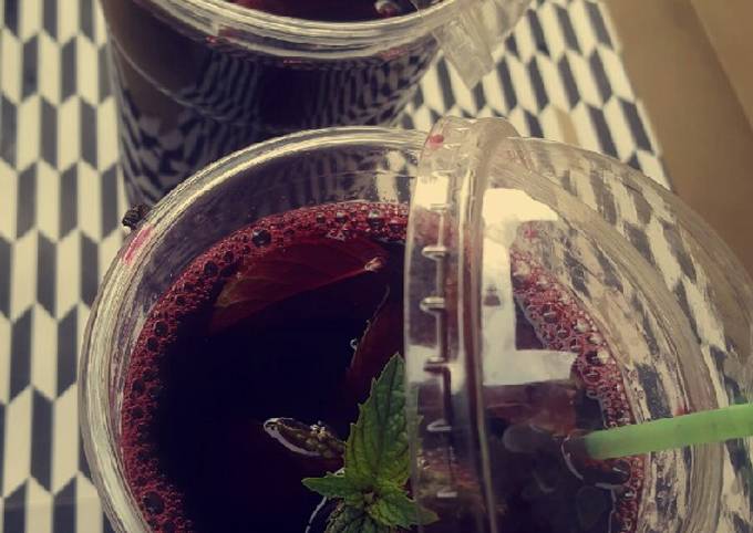 How to Make Speedy Hibiscus drink