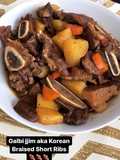 Galbi-jjim aka Korean Braised Short Ribs