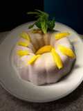 Panna cotta πανακότα με μάνγκο light version