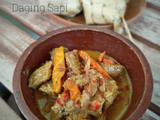 Kalio daging sapi ala aku😍