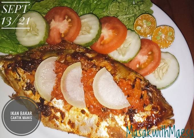 Resep Ikan Bakar Saus Kecap, Enak Banget