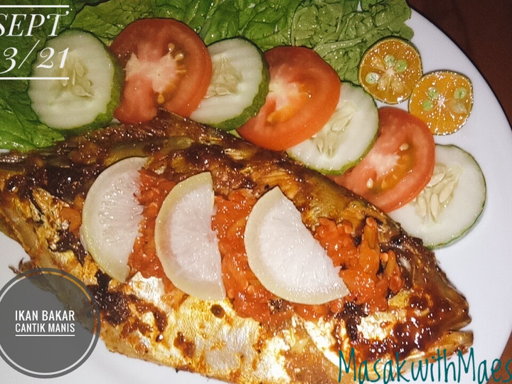 Resep Ikan Bakar Saus Kecap, Enak Banget