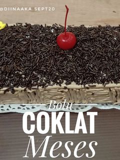 Foto resep Bolu Coklat Mocca tabur meses