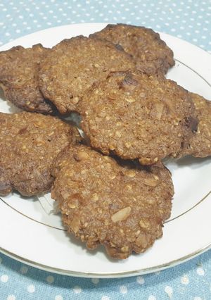 Una foto de Galletitas de avena con coco en escamas