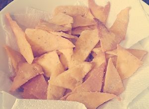 Una foto de Nachos delicosos