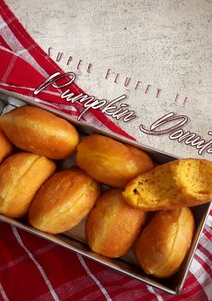 Foto resep #19. Donat (& roti) Labu Kuning Lembut Menul2