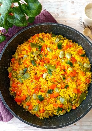 Une photo de Riz aux petits légumes