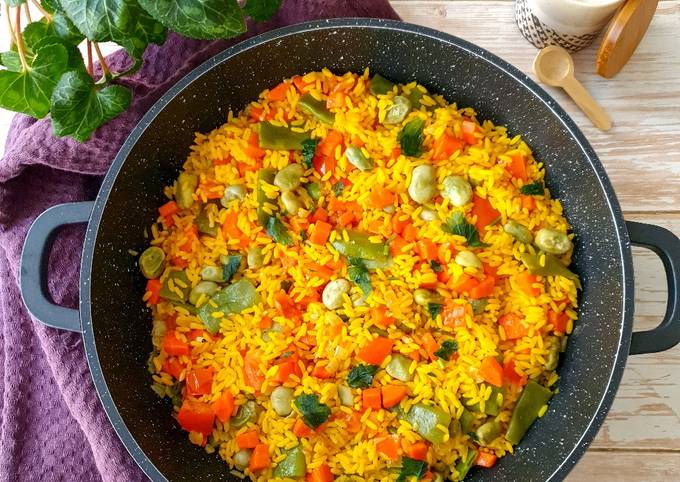 Riz aux petits légumes