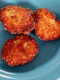 Nuggets de pollo, papa, boniato, zanahoria