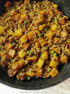 Foto resep Ground Beef and Potato Curry (Kari Daging Cincang dan Kentang)