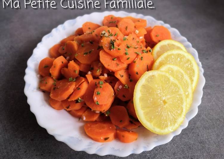 Carottes en rondelles au citron