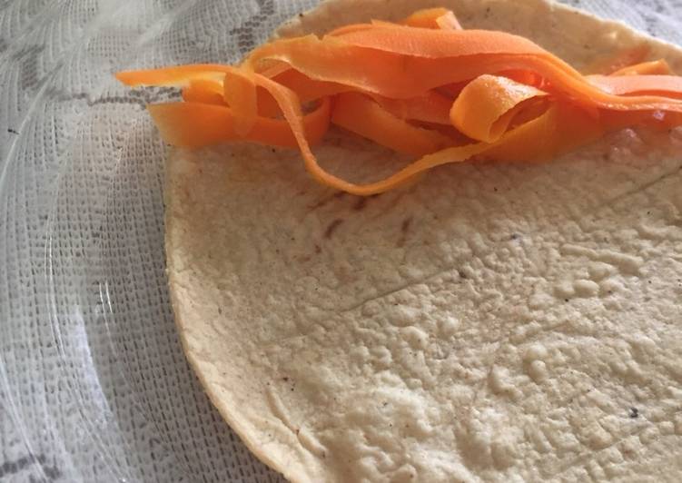 Tacos dorados de zanahoria y queso Oaxaca 🥕🧀😋