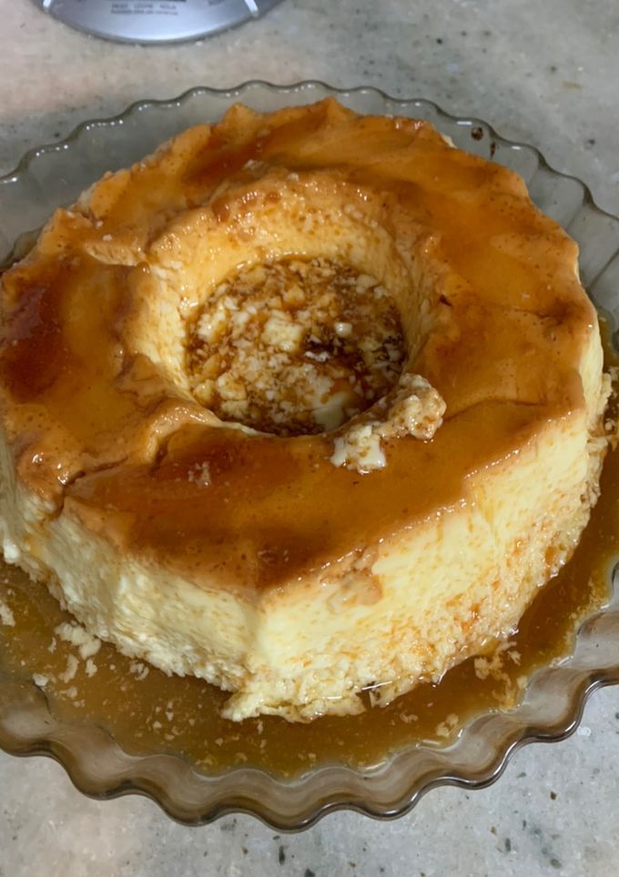 Una foto de Flan casero 🍮