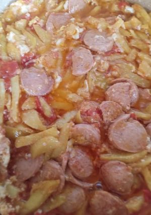 عکسی از دستور املت پنیری🥘