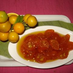A picture of China orange instant pickle.