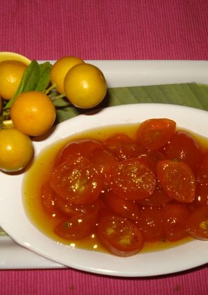 A picture of China orange instant pickle.