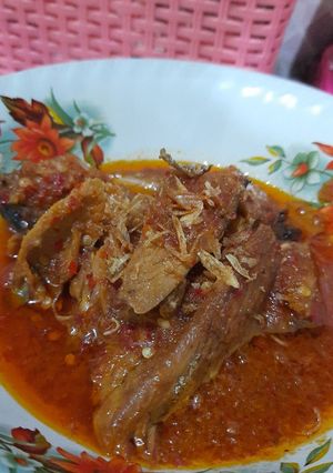 Foto resep Tongkol bumbu merah