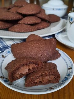 Foto di Mezzelune al cacao ripiene di Nutella