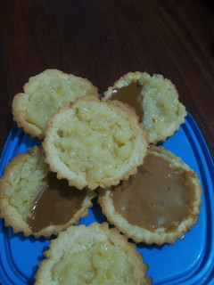 Una foto de Tarteletas de dulce de leche y crema pastelera