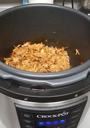A picture of Instant Pot Pulled Pork.