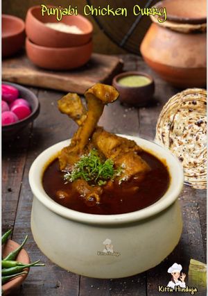 A picture of Punjabi Chicken Curry.