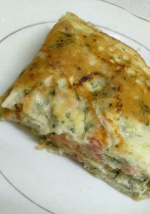 A picture of Egg brawn frittata#localfoodcontest_Nairobi west.