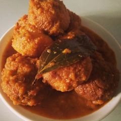Aloo kofta Curry A picture of Aloo kofta Curry.