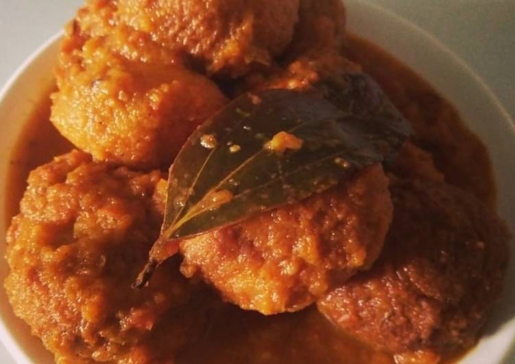 Aloo kofta Curry