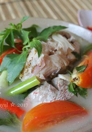 Foto resep Sup Kemangi Kakap Putih