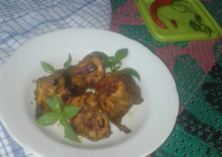 Resep Ayam Bakar Teflon 🐥, Bikin Ngiler
