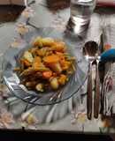 Vainas redondas con batata