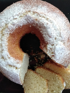 Una foto de Budín de Manzana y Coco