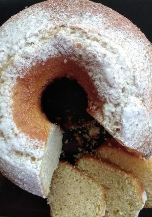 Una foto de Budín de Manzana y Coco