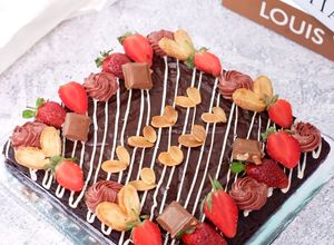 Foto resep Fudgy Brownies - Gluten Free