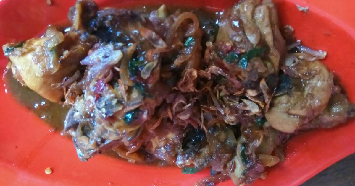 Resep Ayam kecap pedas 👍 oleh lailatur rohmah - Cookpad