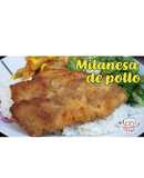 Milanesa de pollo