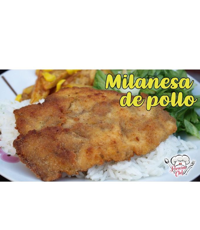 Una foto de Milanesa de pollo