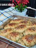 Cheese Garlic Bread (No Knead)